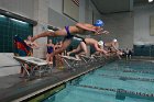 Swimming vs Babson  Wheaton College Swimming vs Babson College. - Photo By: KEITH NORDSTROM : Wheaton, Swimming, Babson